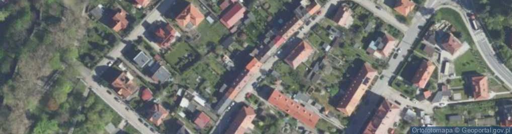 Zdjęcie satelitarne Dąbrowskiego Henryka, gen. ul.