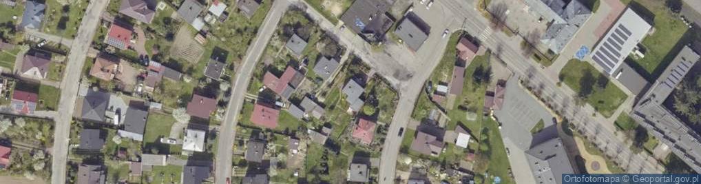 Zdjęcie satelitarne Dąbrowskiego ul.