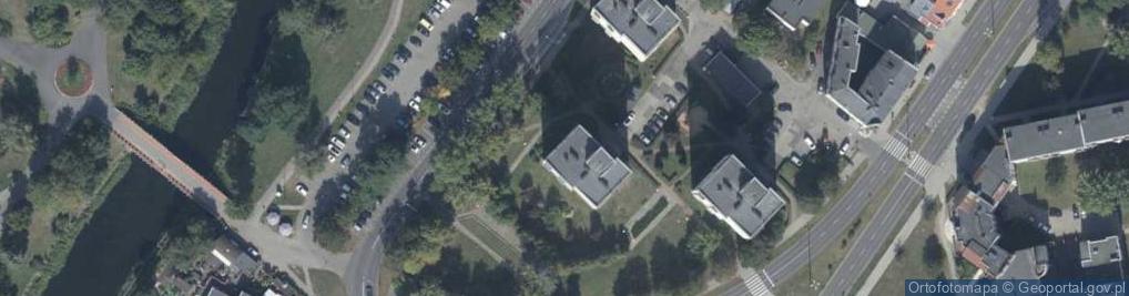 Zdjęcie satelitarne Dąbrowskiego ul.
