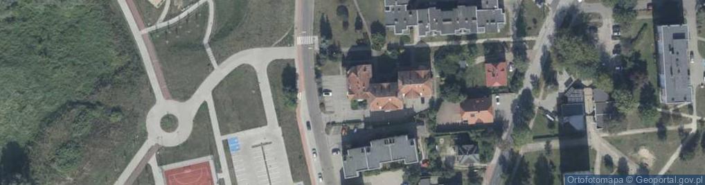 Zdjęcie satelitarne Dąbrowskiego ul.