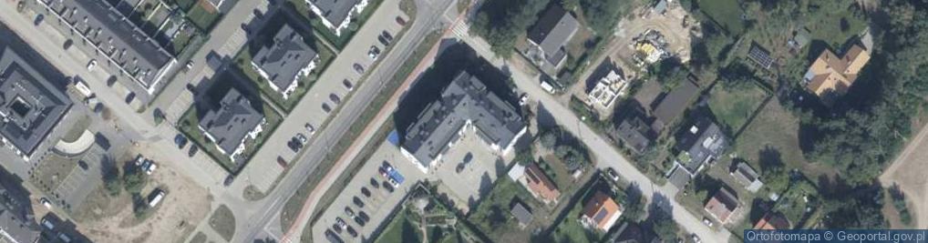 Zdjęcie satelitarne Daleka ul.