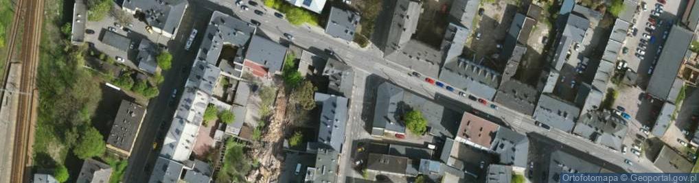 Zdjęcie satelitarne Dąbrowskiego Jarosława, gen. ul.