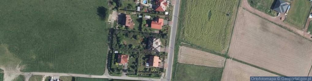 Zdjęcie satelitarne Dąbkowa ul.