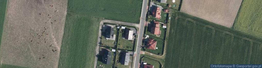 Zdjęcie satelitarne Dąbkowa ul.