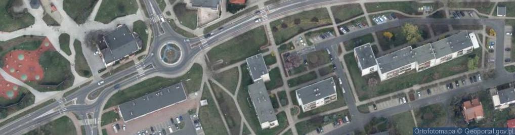 Zdjęcie satelitarne Dąbrowskiego Henryka, gen. ul.