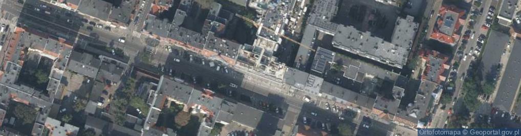 Zdjęcie satelitarne Dąbrowskiego Henryka, gen. ul.
