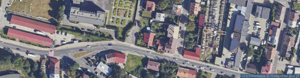 Zdjęcie satelitarne Dąbrowskiego Henryka, gen. ul.