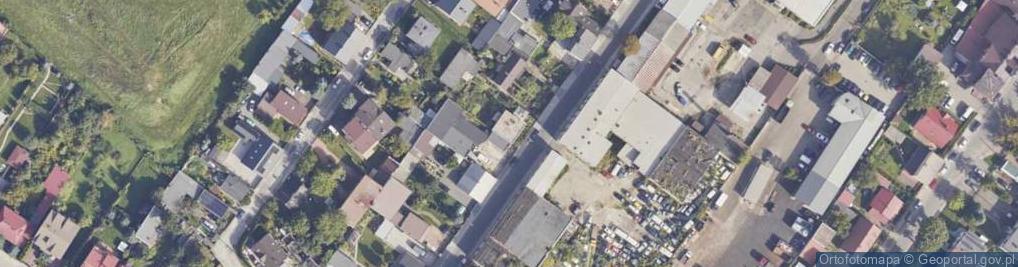 Zdjęcie satelitarne Dąbrowskiego Henryka, gen. ul.