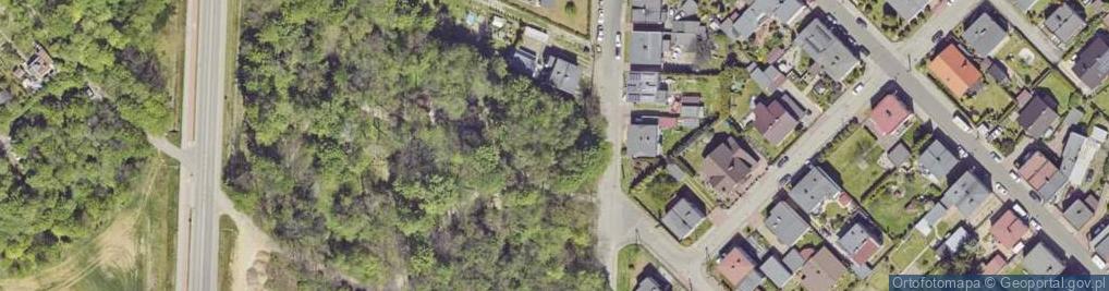 Zdjęcie satelitarne Danielecka ul.