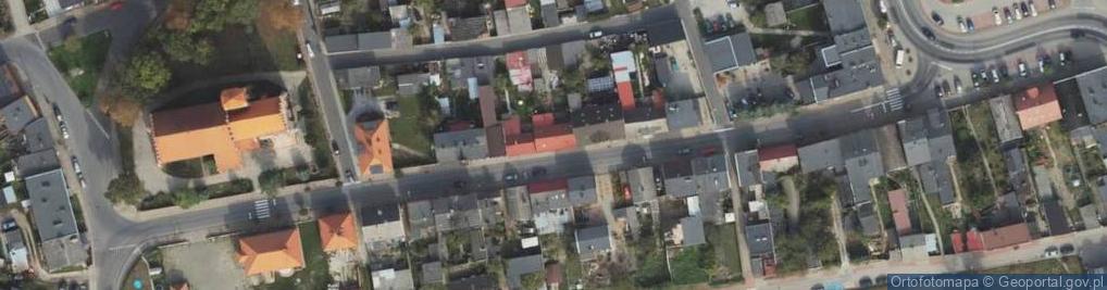 Zdjęcie satelitarne Dąbrowskich ul.
