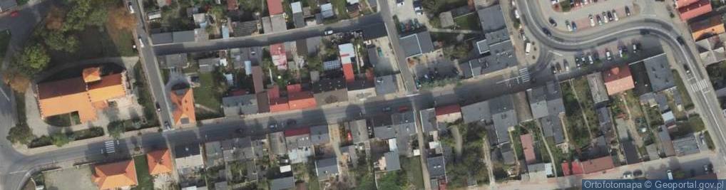 Zdjęcie satelitarne Dąbrowskich ul.