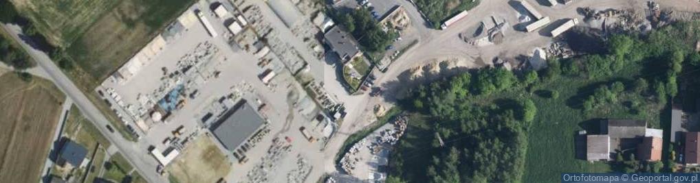 Zdjęcie satelitarne Dąbrowy ul.