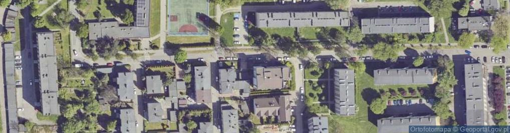 Zdjęcie satelitarne Dąbrowskiej Marii ul.
