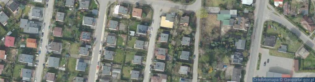 Zdjęcie satelitarne Daliowa ul.