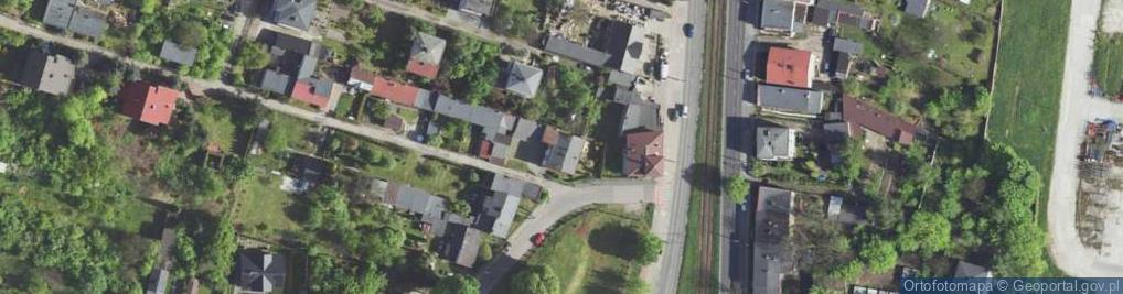 Zdjęcie satelitarne Daniłowskiego Gustawa ul.