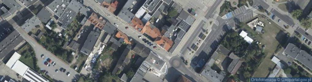 Zdjęcie satelitarne Dąbrowskiego Henryka, gen. ul.