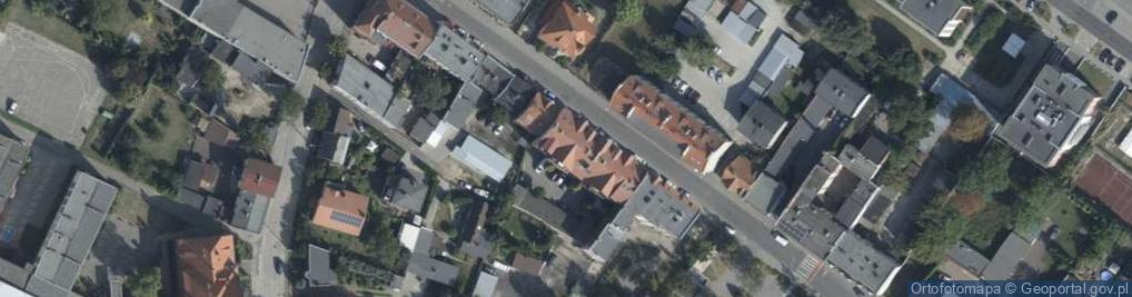 Zdjęcie satelitarne Dąbrowskiego Henryka, gen. ul.