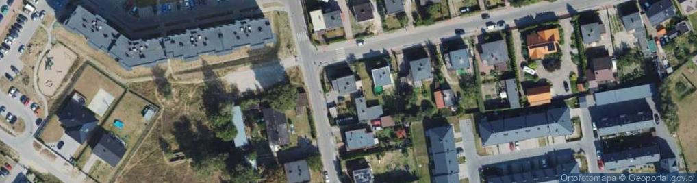 Zdjęcie satelitarne Dąbrowskiego Henryka, gen. ul.