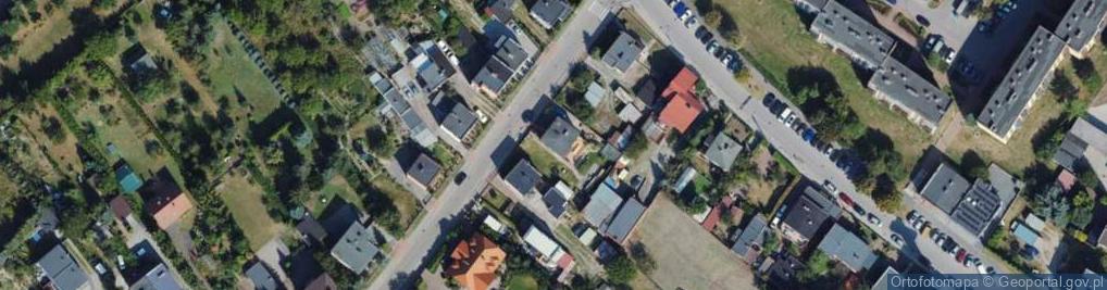 Zdjęcie satelitarne Dąbrowskiego Henryka, gen. ul.
