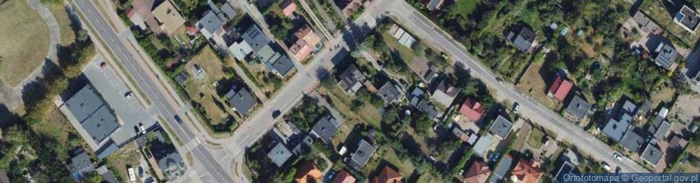 Zdjęcie satelitarne Dąbrowskiego Henryka, gen. ul.