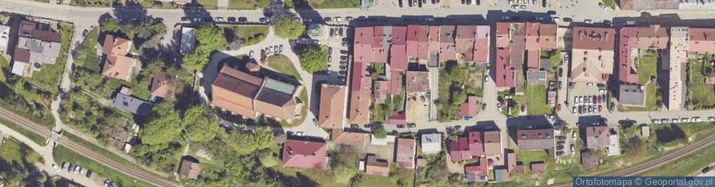 Zdjęcie satelitarne Dąbrowskiego ul.
