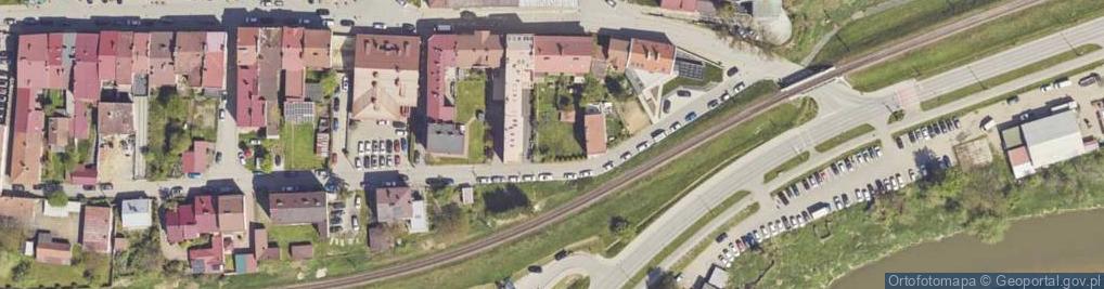 Zdjęcie satelitarne Dąbrowskiego ul.