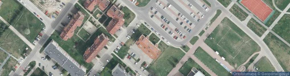 Zdjęcie satelitarne Dąbrówki ul.