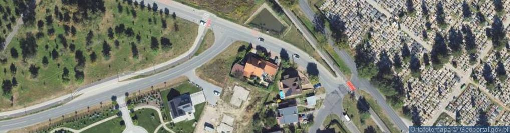 Zdjęcie satelitarne Dąbrowskiej Marii ul.