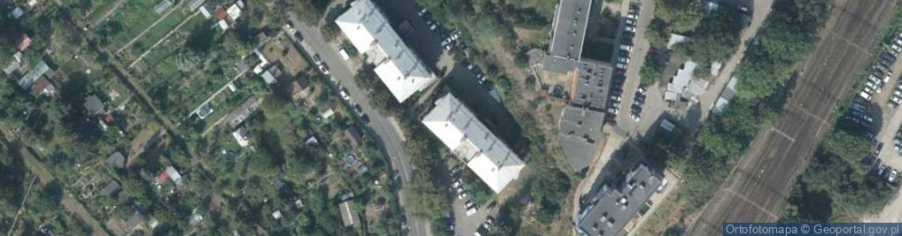 Zdjęcie satelitarne Dąbrowskiego Henryka, gen. ul.