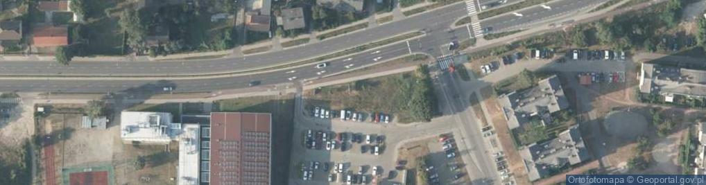 Zdjęcie satelitarne Dąbska ul.