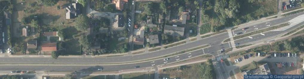 Zdjęcie satelitarne Dąbska ul.