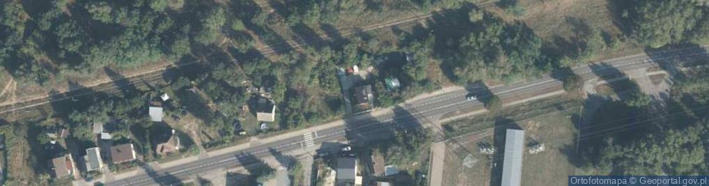 Zdjęcie satelitarne Dąbska ul.