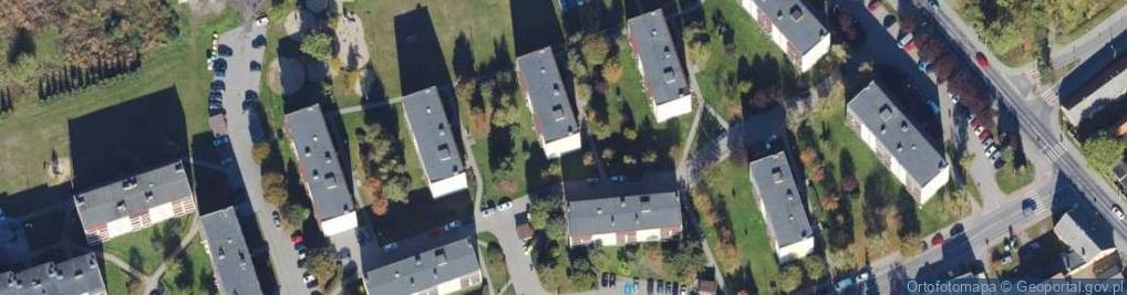 Zdjęcie satelitarne Dąbrowskiego Jarosława, gen. ul.