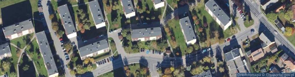 Zdjęcie satelitarne Dąbrowskiego Jarosława, gen. ul.