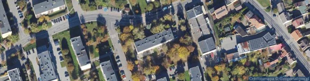 Zdjęcie satelitarne Dąbrowskiego Jarosława, gen. ul.