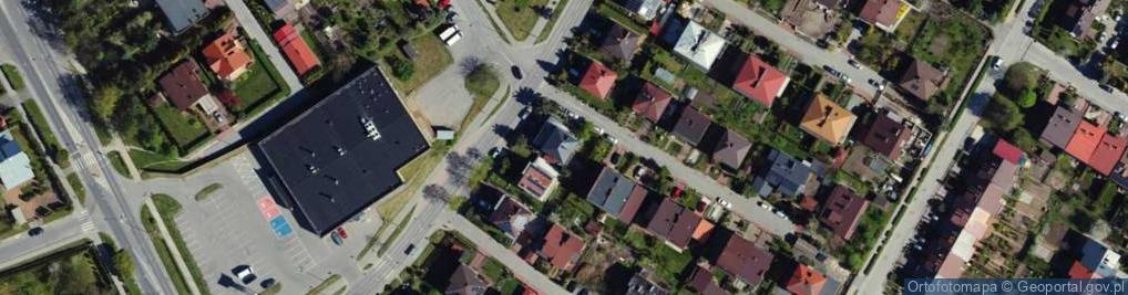 Zdjęcie satelitarne Dąbrówki ul.
