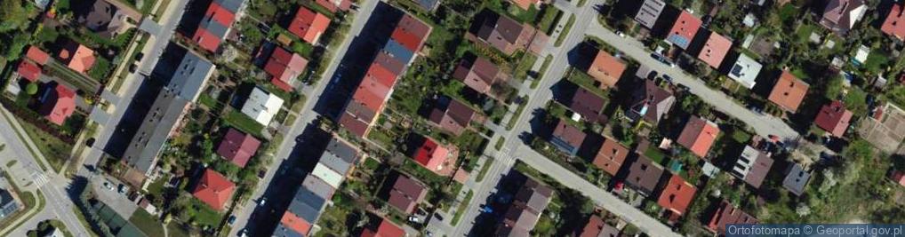 Zdjęcie satelitarne Dąbrówki ul.