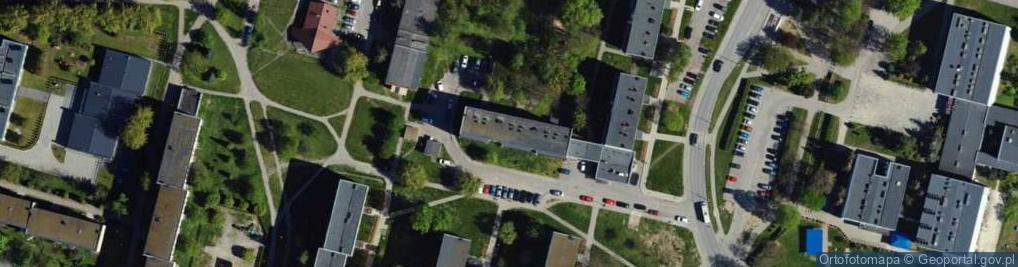Zdjęcie satelitarne Dąbrowskiej Marii ul.