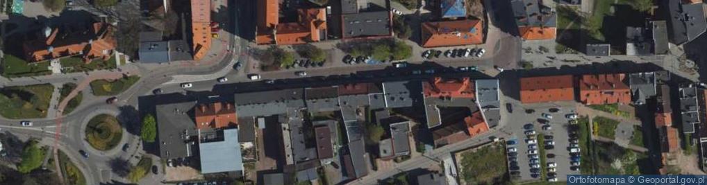 Zdjęcie satelitarne Dąbrowskiego Jarosława, gen. ul.
