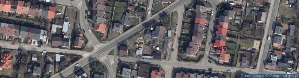 Zdjęcie satelitarne Dąbrowska ul.