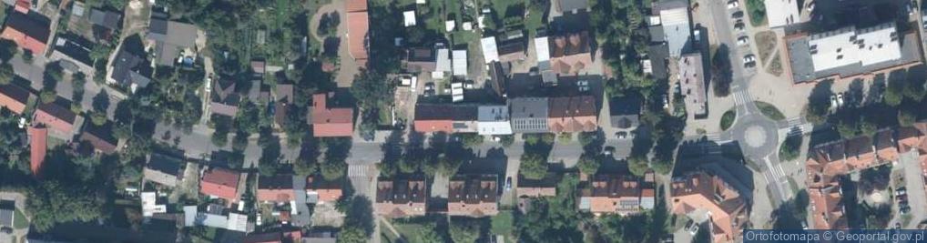 Zdjęcie satelitarne Dąbrowskiego Henryka, gen. ul.