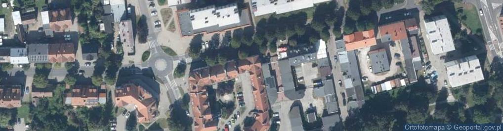 Zdjęcie satelitarne Dąbrowskiego Henryka, gen. ul.