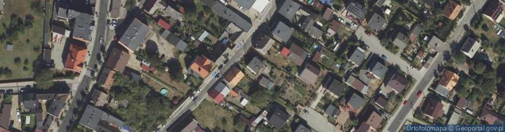 Zdjęcie satelitarne Dąbrowskiego Henryka, gen. ul.
