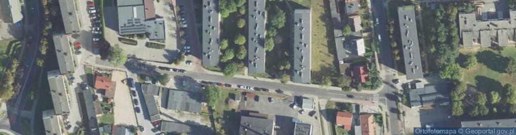 Zdjęcie satelitarne Dąbrowskiego Jarosława, gen. ul.