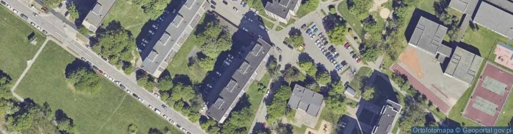 Zdjęcie satelitarne Dąbrowskiego Henryka, gen. ul.