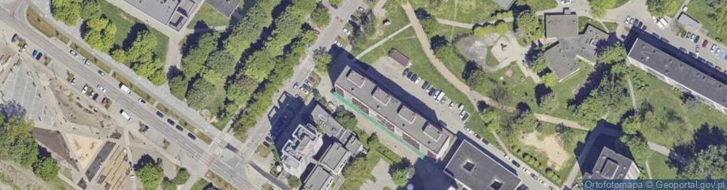 Zdjęcie satelitarne Darwina Karola ul.