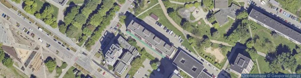 Zdjęcie satelitarne Darwina Karola ul.