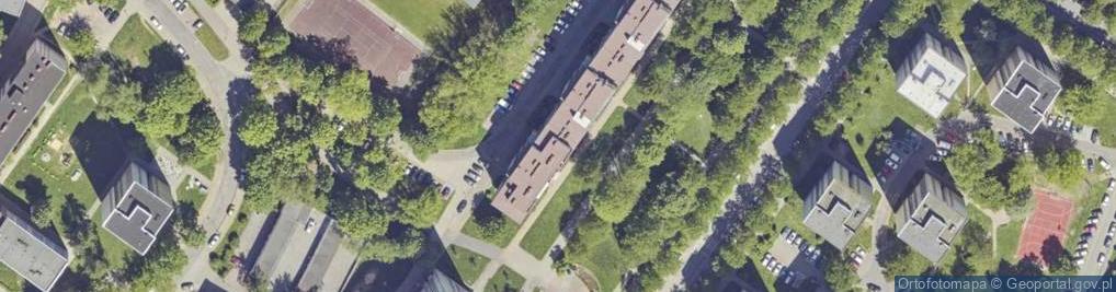 Zdjęcie satelitarne Darwina Karola ul.