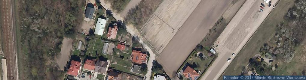 Zdjęcie satelitarne Dawidowska ul.