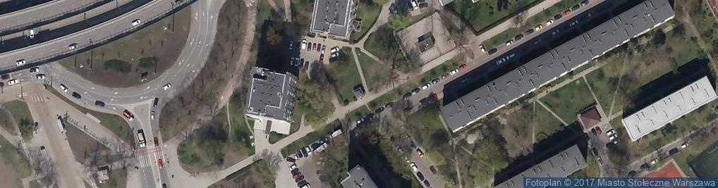 Zdjęcie satelitarne Darwina Karola ul.